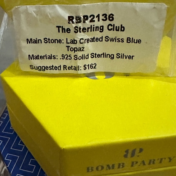 .925 solid sterling silver suggested retail 162. - Picture 3 of 3